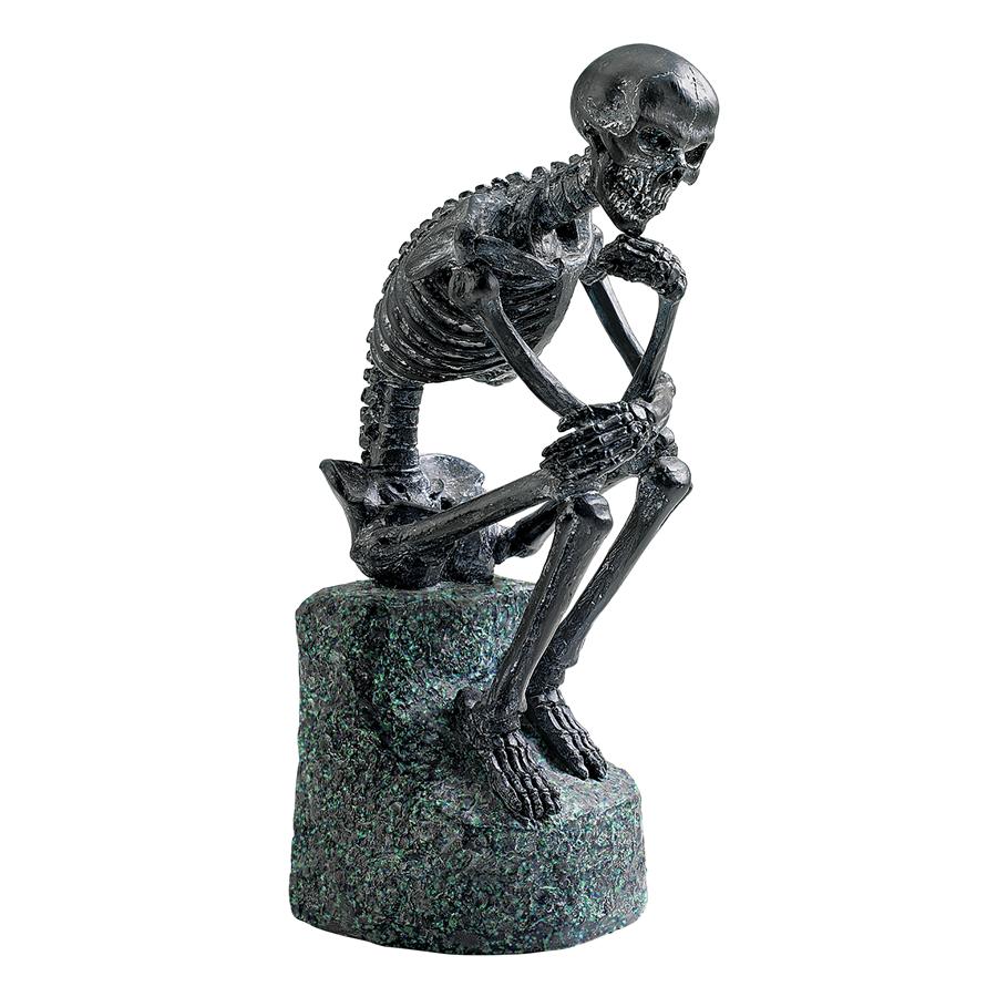 The Skeleton Thinker Statue