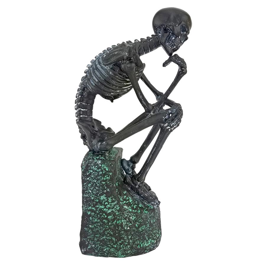 The Skeleton Thinker Statue