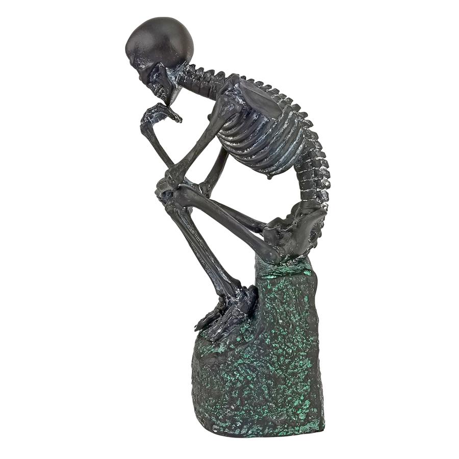 The Skeleton Thinker Statue