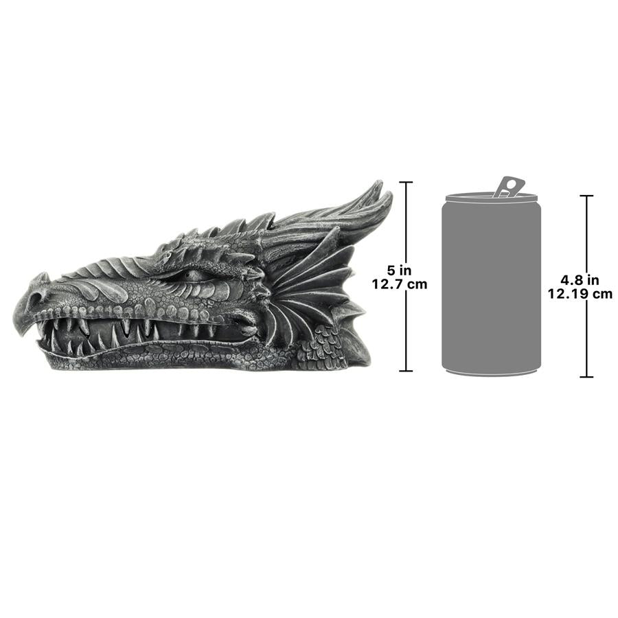 Stryker the Smoking Dragon Sculptural Incense Burner Box