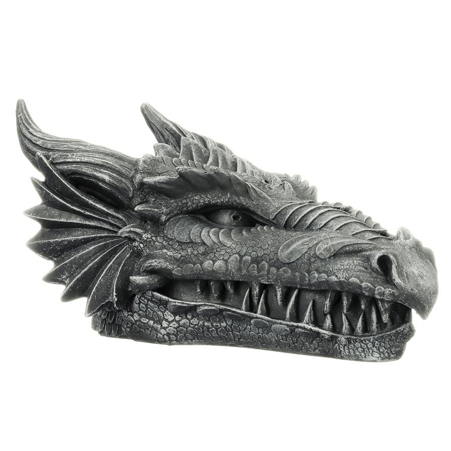 Stryker the Smoking Dragon Sculptural Incense Burner Box