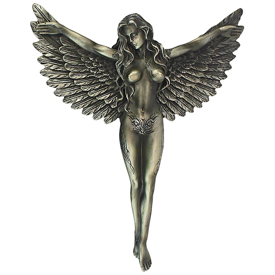 Spirit Dreamer Healing Angel Wall Sculpture