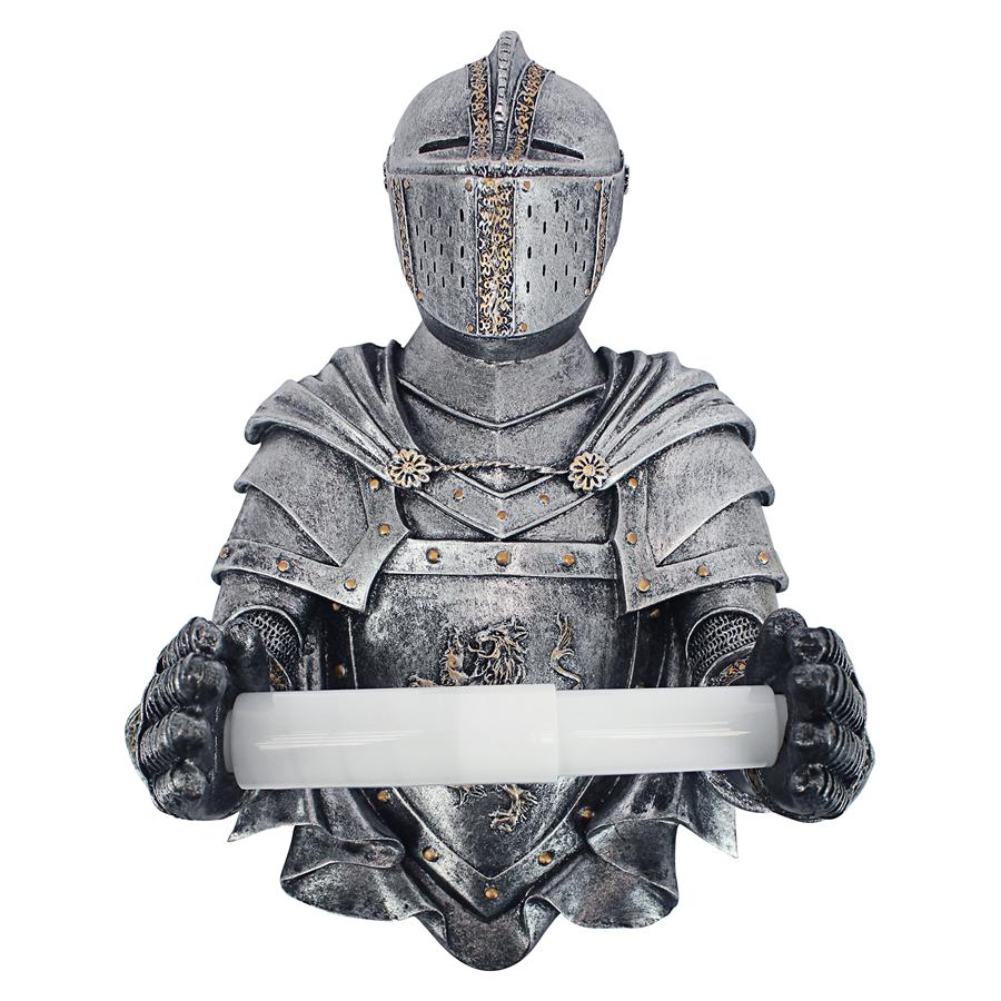 A Knight to Remember Gothic Bath Tissue Holder