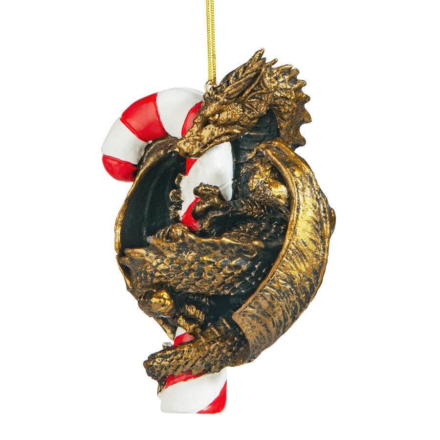 Dragon with a Sweet Tooth Holiday Ornament