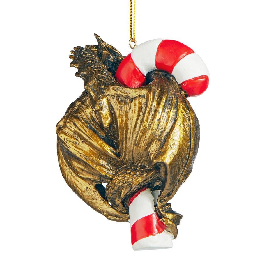 Dragon with a Sweet Tooth Holiday Ornament