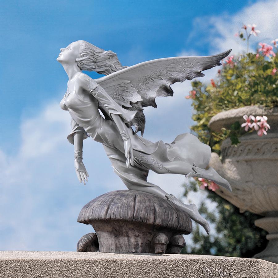 Enchanted Flight of the Garden Fairy Statue