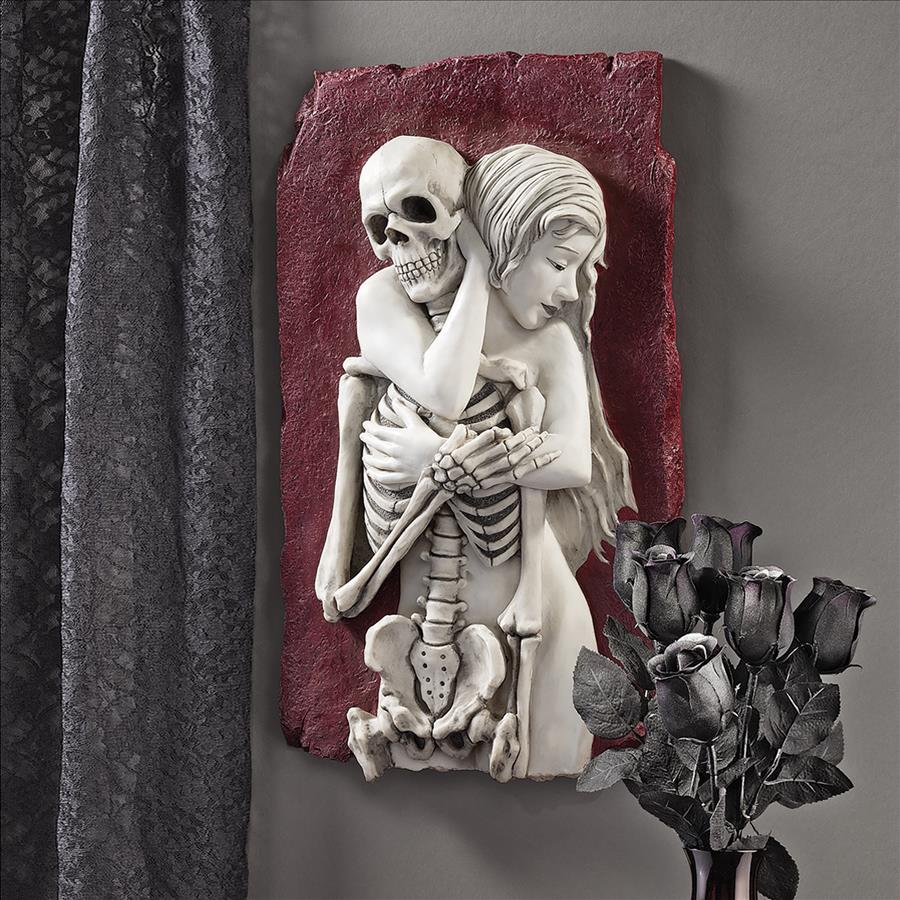 Flesh and Bone Skeleton Wall Sculpture