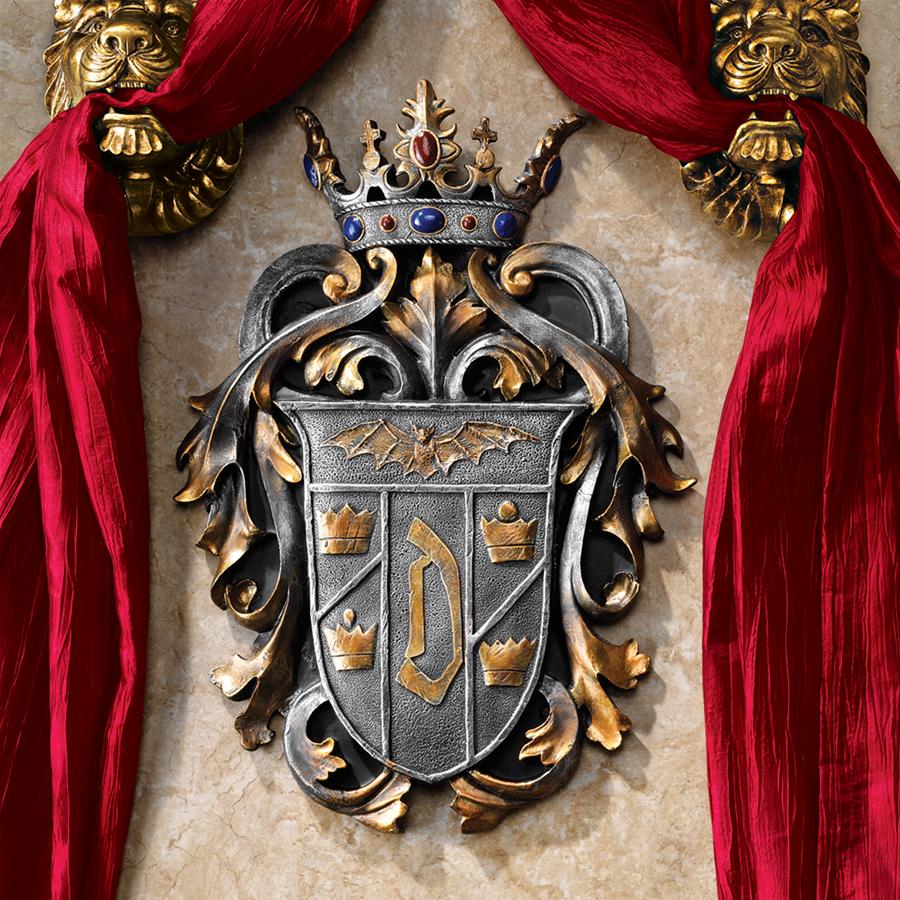 Count Dracula's Coat of Arms Wall Sculpture