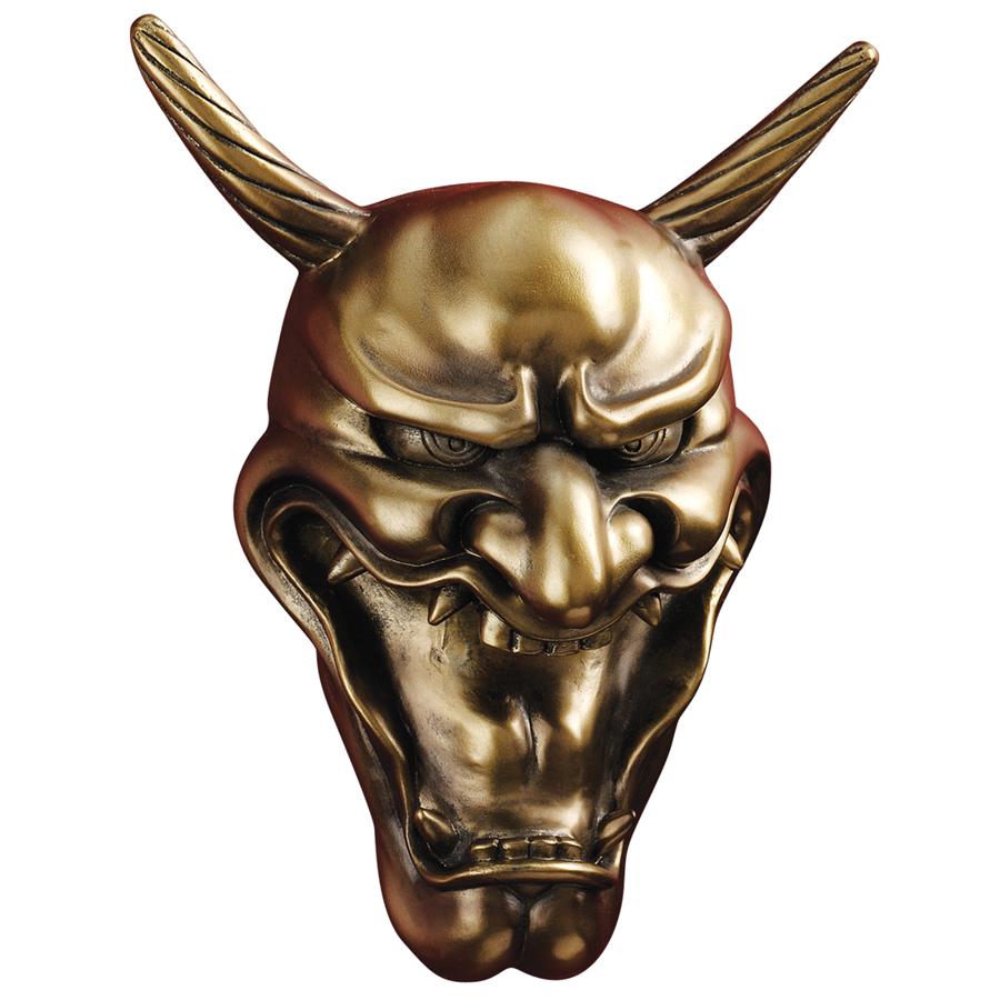 Kagura Hannya Demon Mask Wall Sculpture