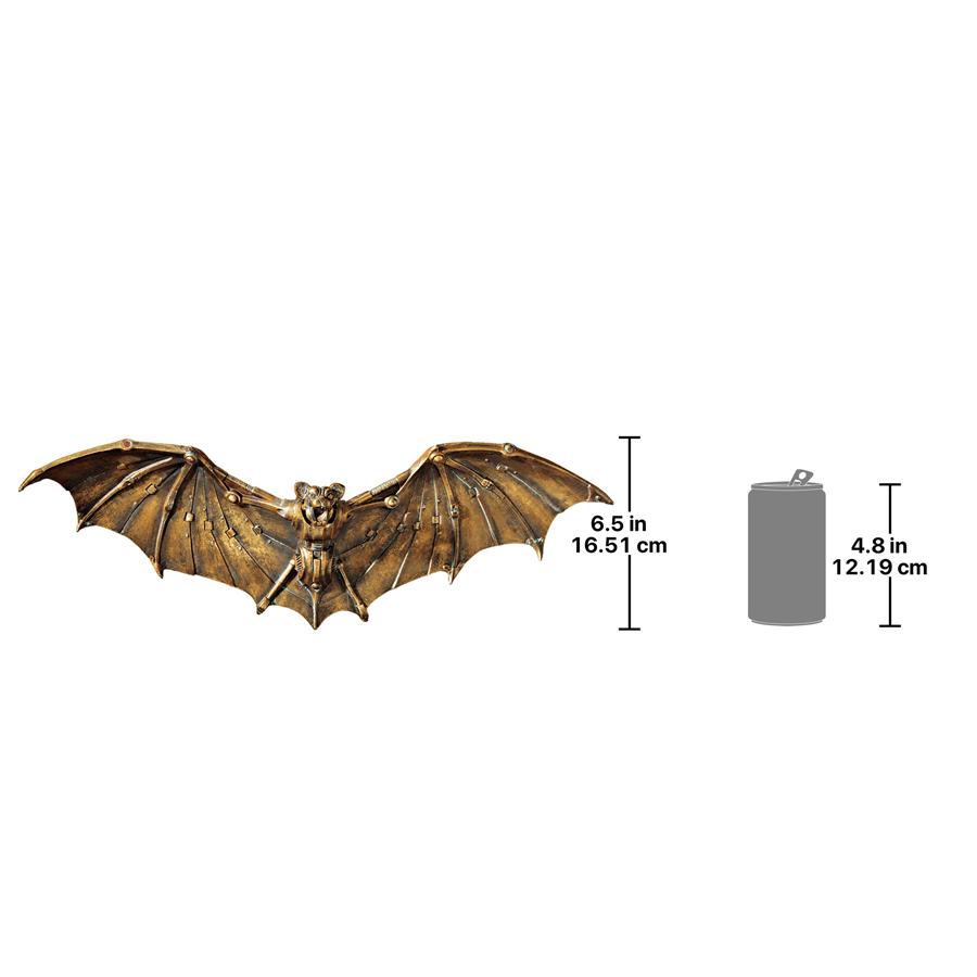 Cyber Bat Steampunk Wall Sculpture