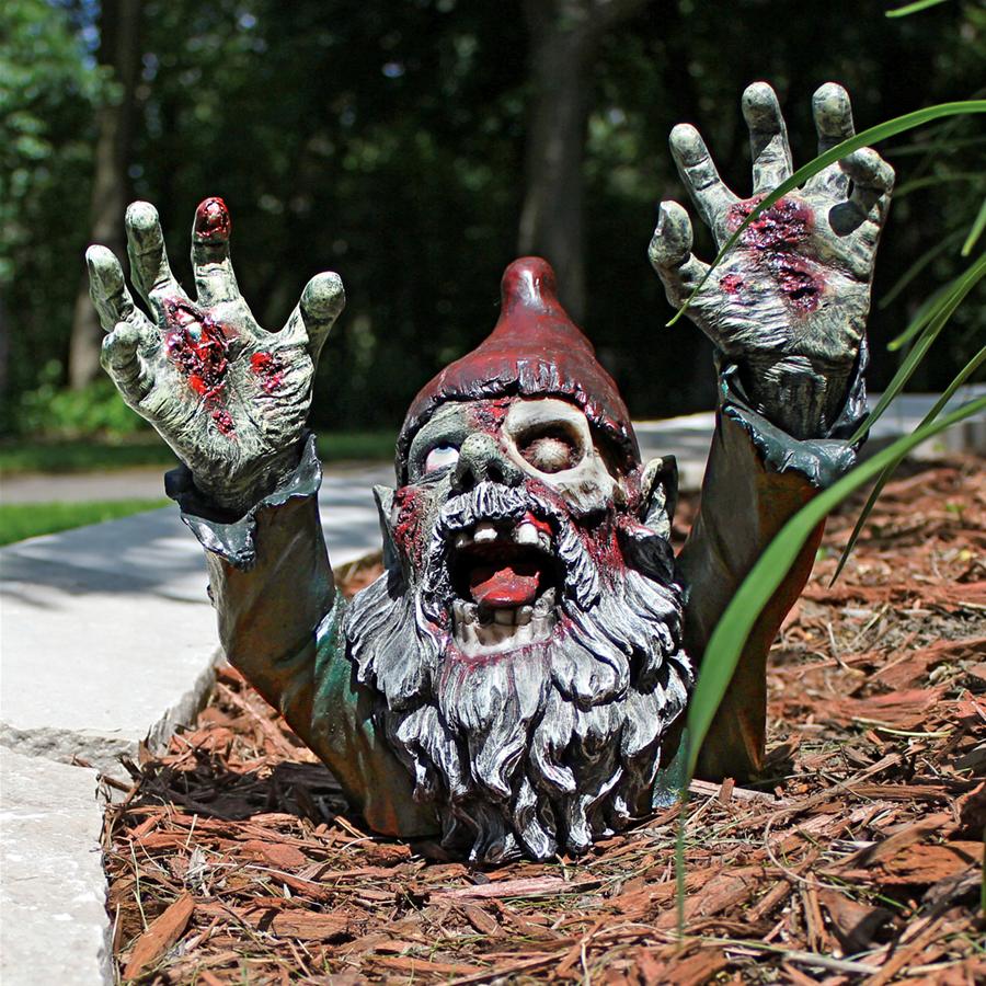 Zombie Gnombie Statue