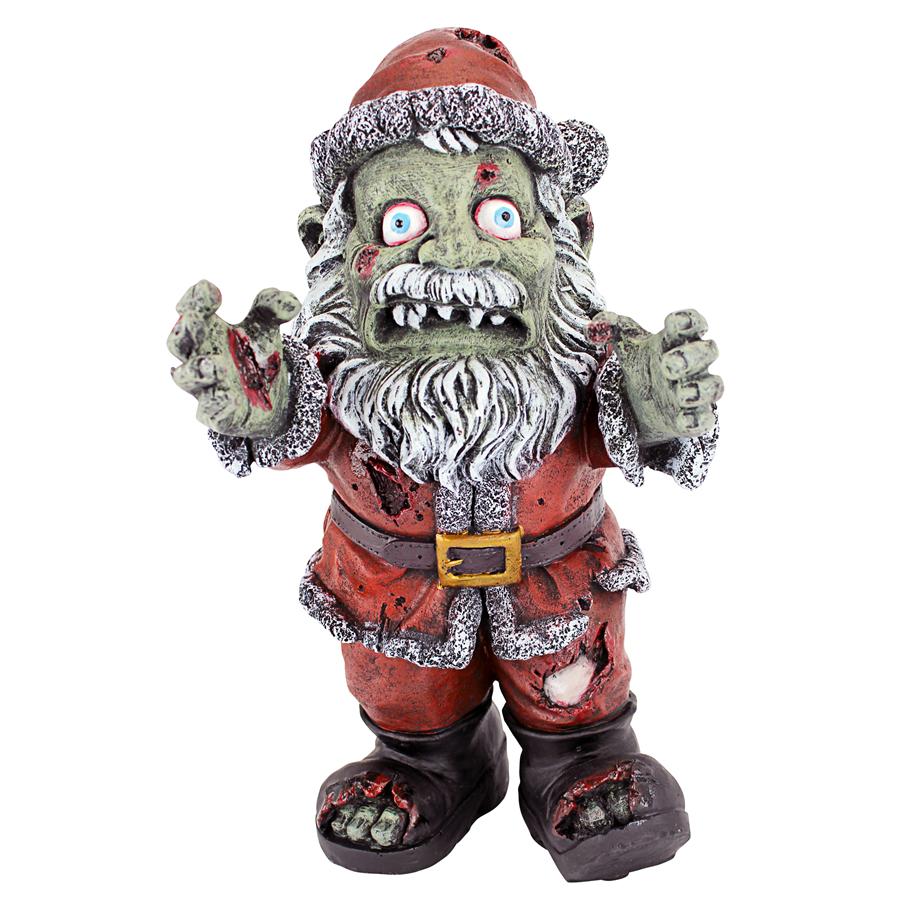 Zombie Claus Holiday Statue