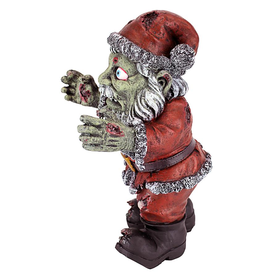 Zombie Claus Holiday Statue