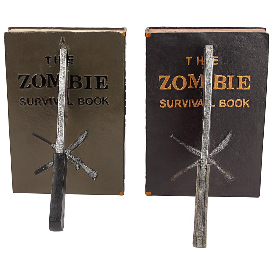 Dead Read, Bloody Zombie Sculptural Bookends