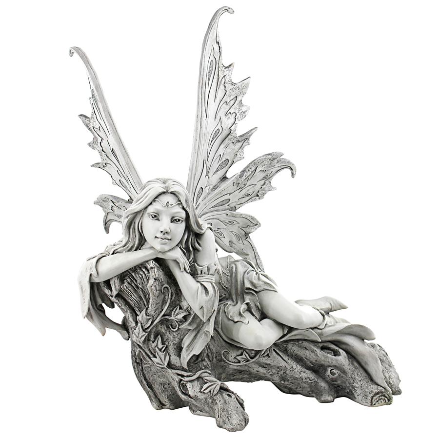 Pause to Ponder Fairy Garden Statue