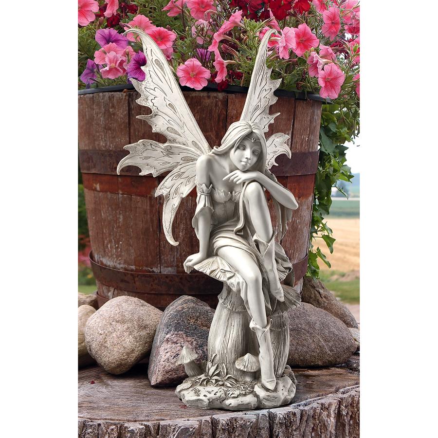 Fairy of Hopes and Dreams Garden Statue