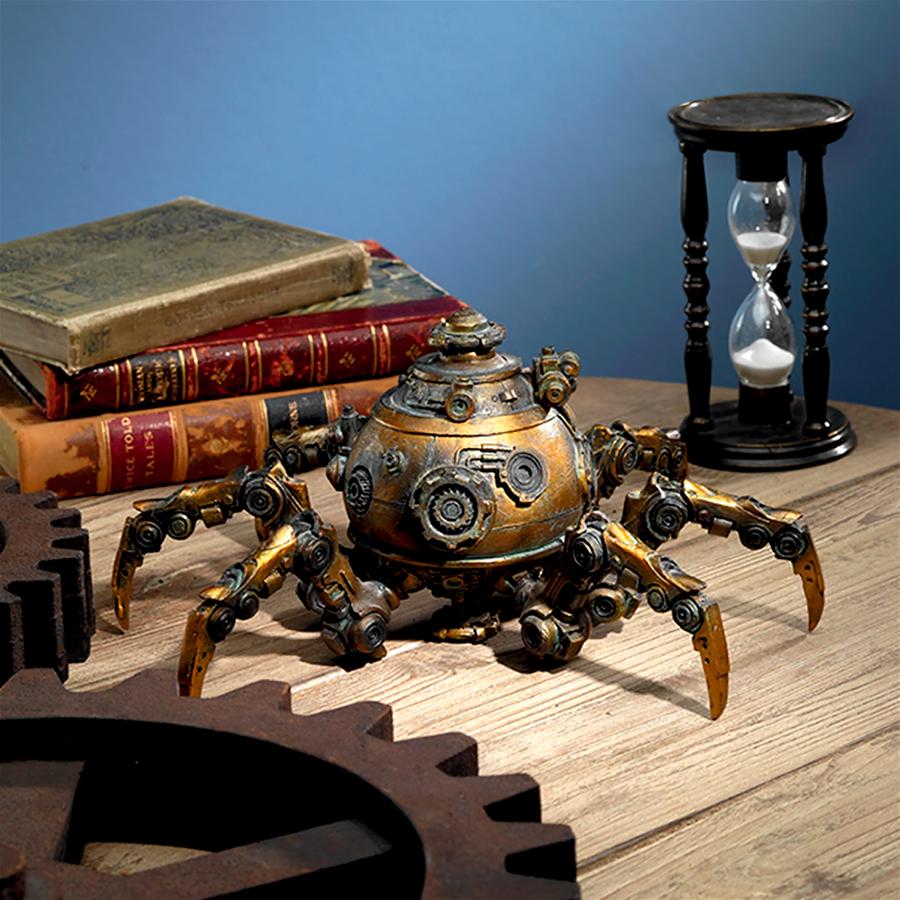 Octopod Mechanical Steampunk Sculpture