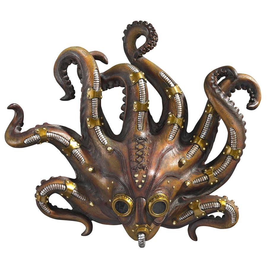 Steampunk Octopod Wall Sculpture