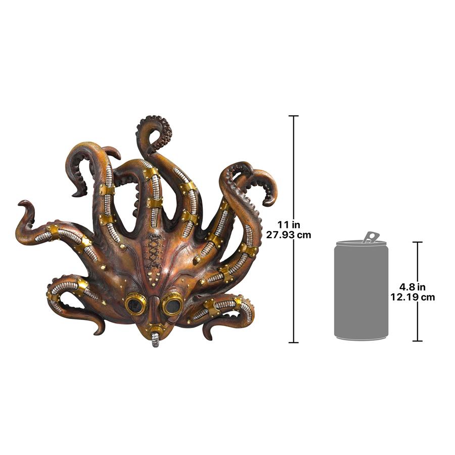 Steampunk Octopod Wall Sculpture