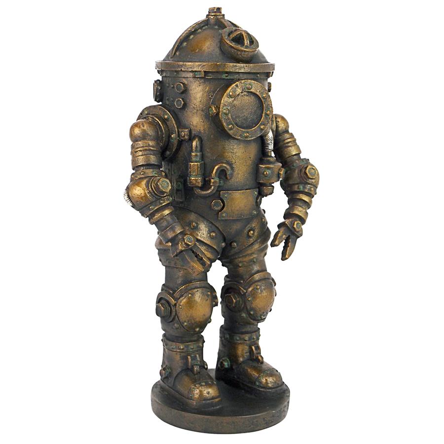 Tritonia Atmospheric Diving Suit Steampunk Statue