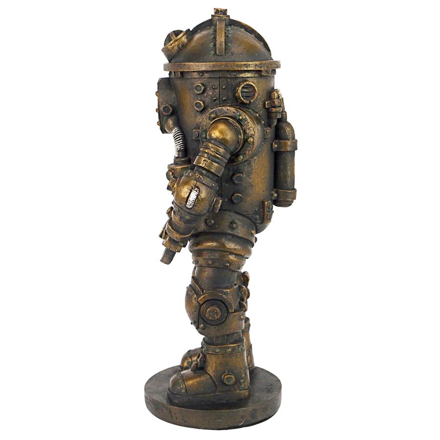 Tritonia Atmospheric Diving Suit Steampunk Statue