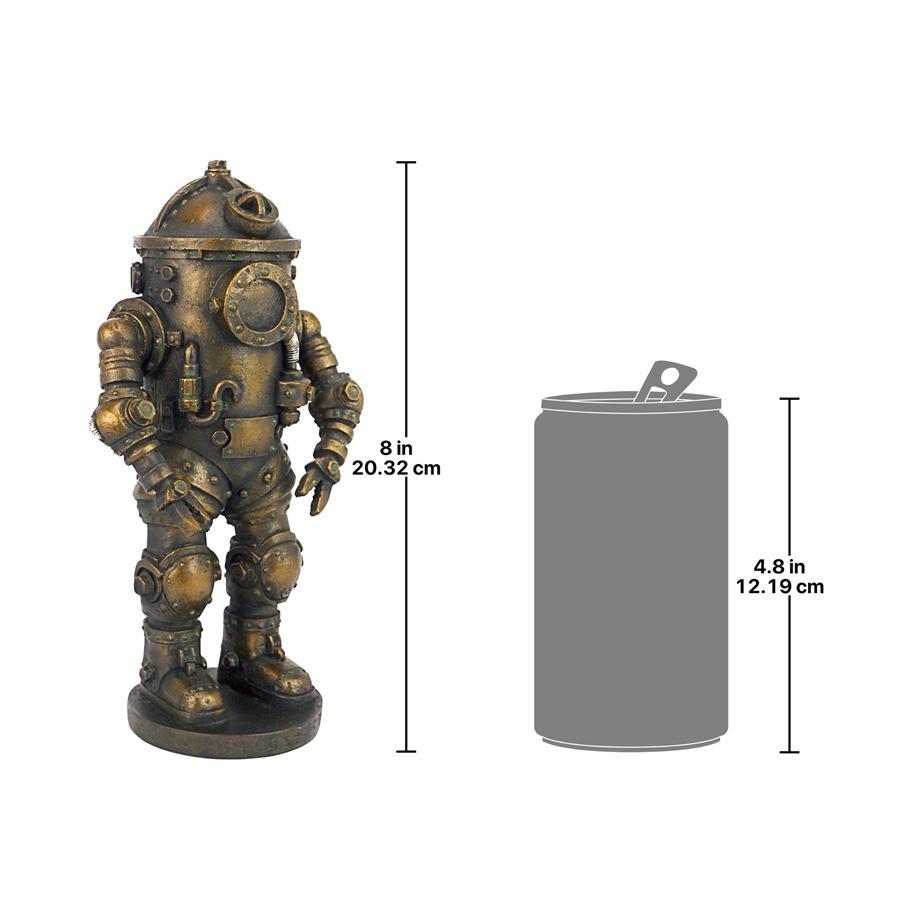 Tritonia Atmospheric Diving Suit Steampunk Statue