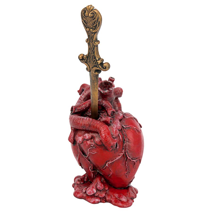 Edgar Allen Poe's Tell-Tale Heart Statue