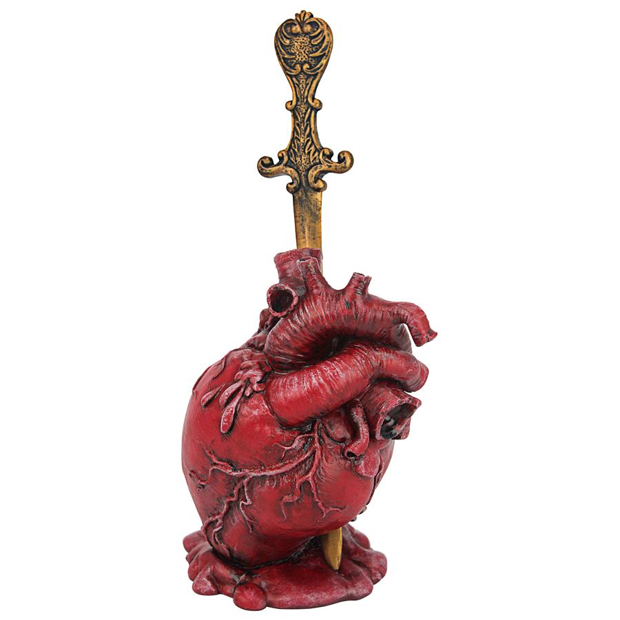 Edgar Allen Poe's Tell-Tale Heart Statue