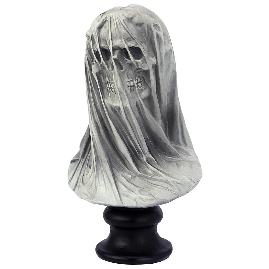 Samhain's Veiled Maiden of Death Bust Statue