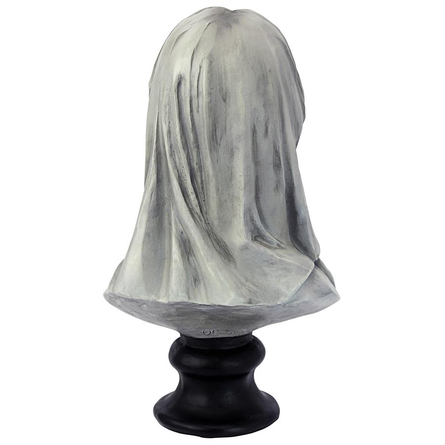 Samhain's Veiled Maiden of Death Bust Statue