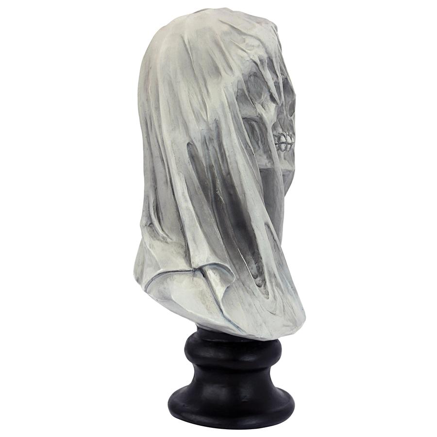 Samhain's Veiled Maiden of Death Bust Statue