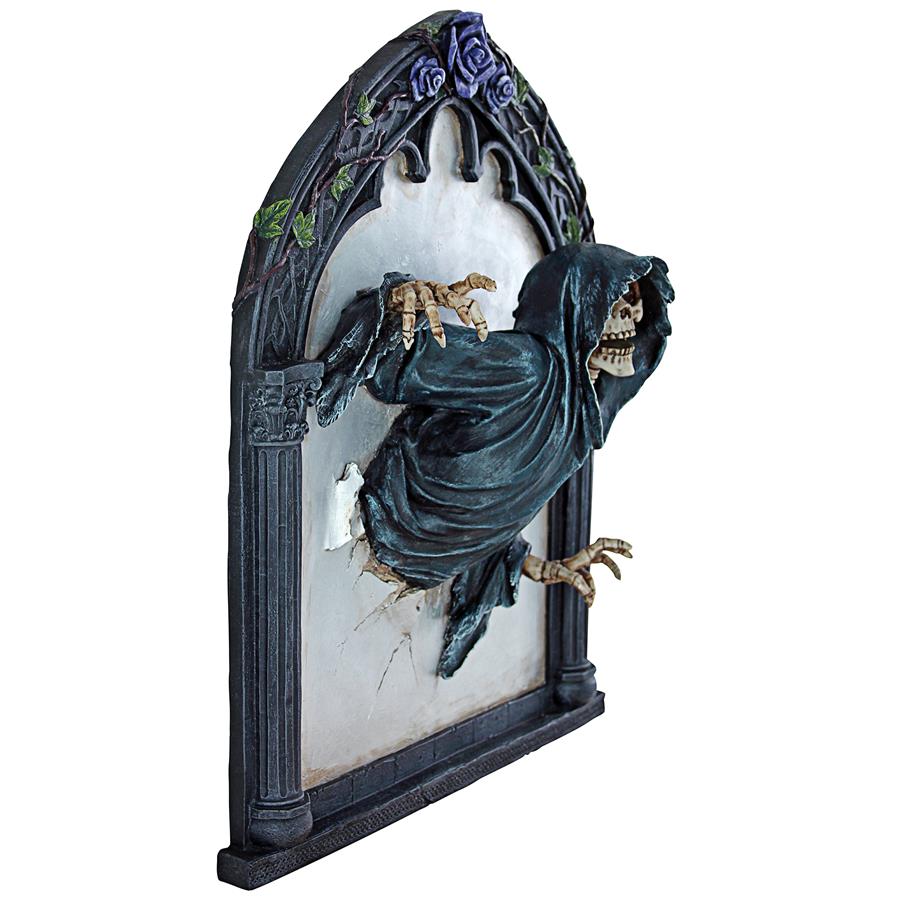 Grim Reflections Grim Reaper Gothic Wall Sculpture