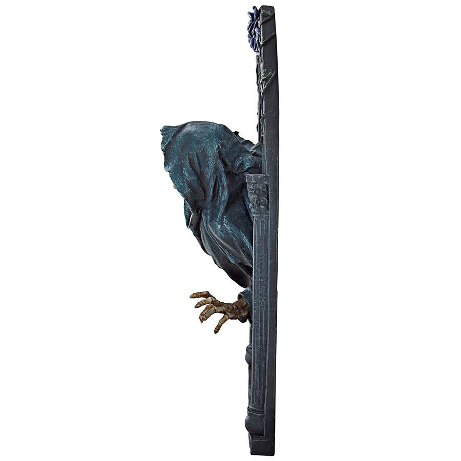 Grim Reflections Grim Reaper Gothic Wall Sculpture