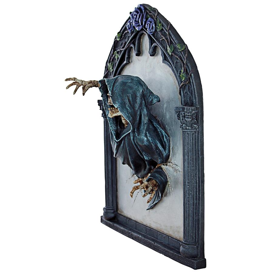 Grim Reflections Grim Reaper Gothic Wall Sculpture