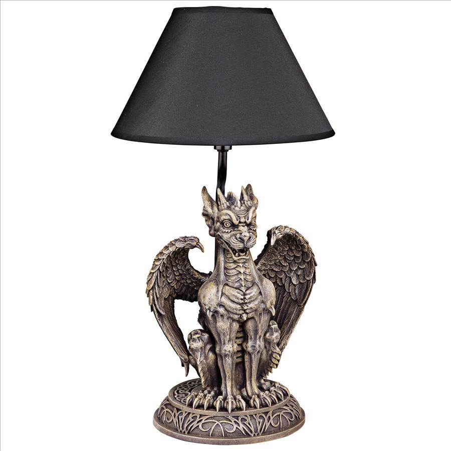 Boden the Gothic Gargoyle Sculptural Table Lamp