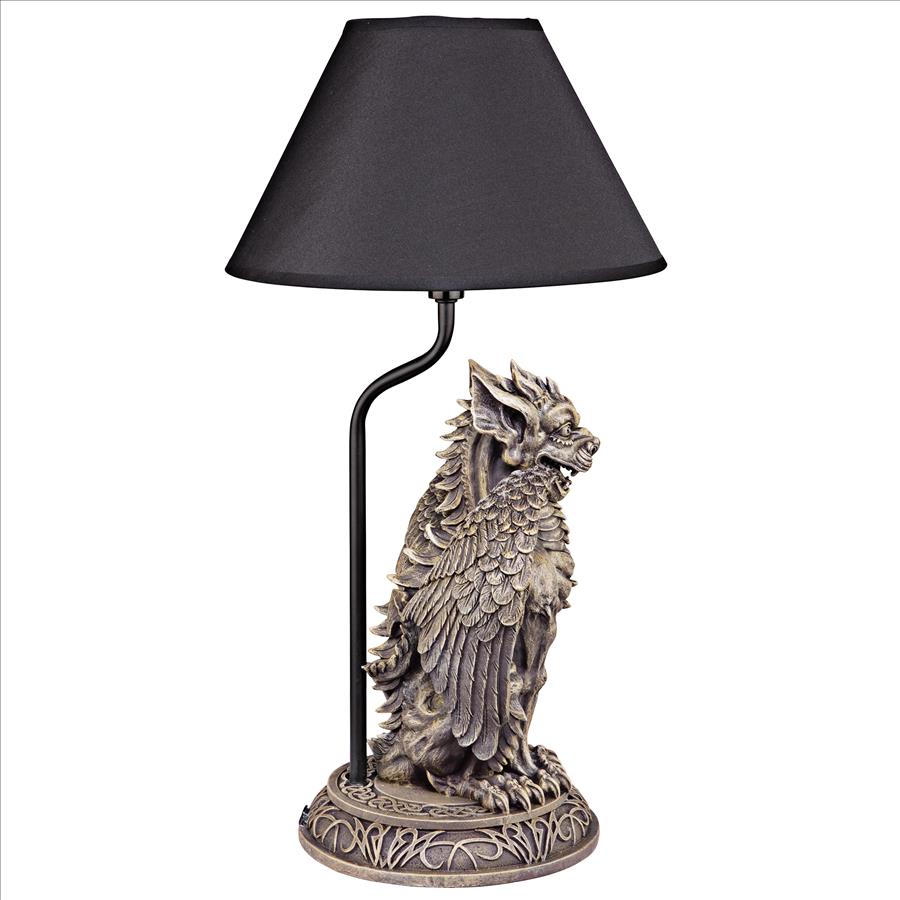 Boden the Gothic Gargoyle Sculptural Table Lamp