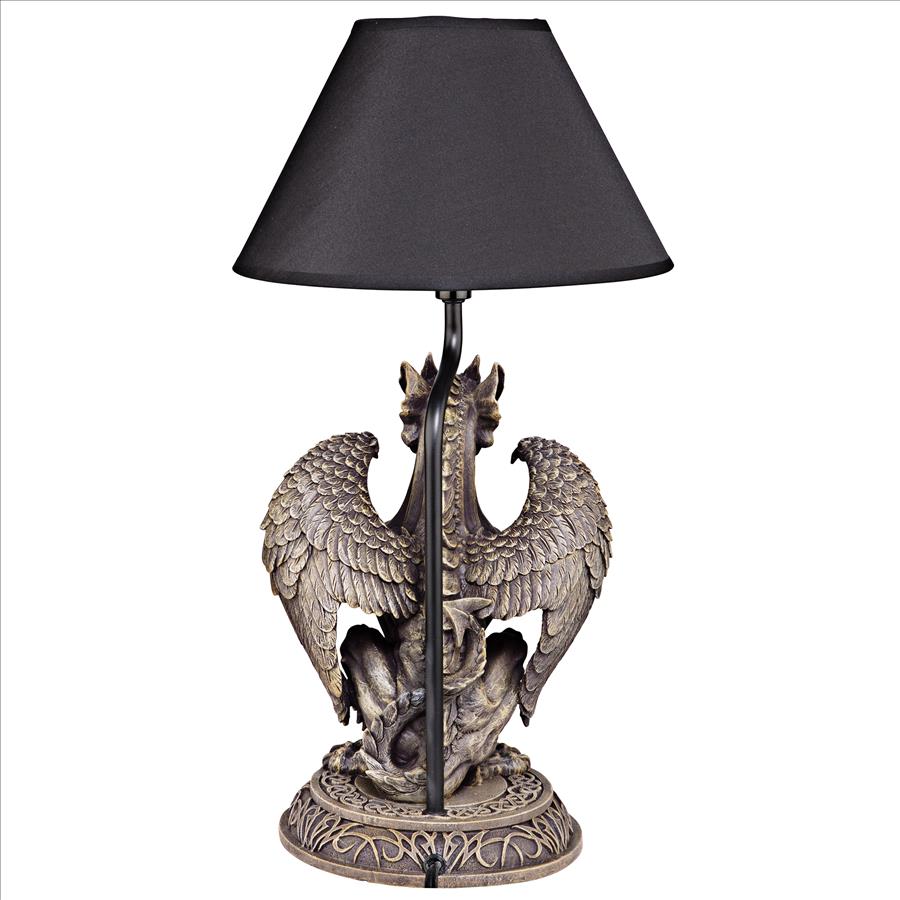 Boden the Gothic Gargoyle Sculptural Table Lamp