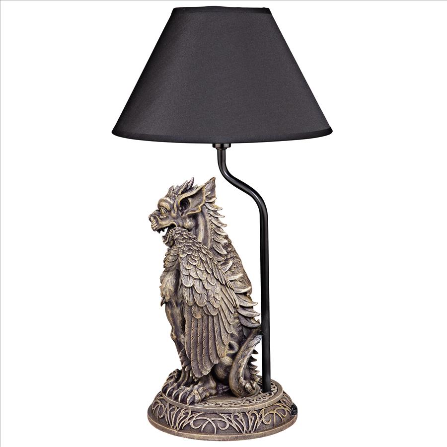 Boden the Gothic Gargoyle Sculptural Table Lamp