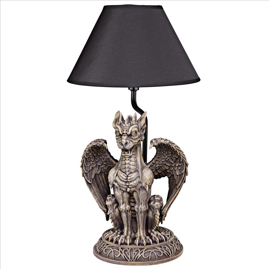 Boden the Gothic Gargoyle Sculptural Table Lamp