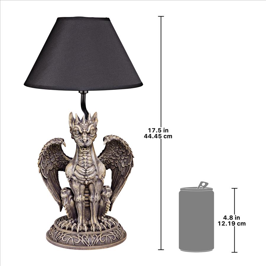 Boden the Gothic Gargoyle Sculptural Table Lamp