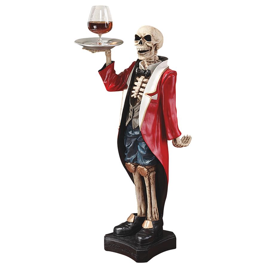 Bones the English Butler Sculptural Pedestal Table