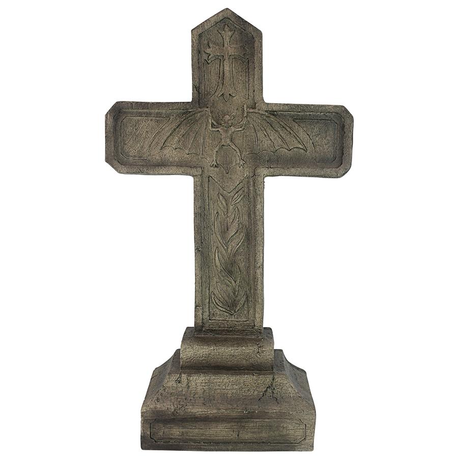 Balkan Vampire Blood Cross Statue