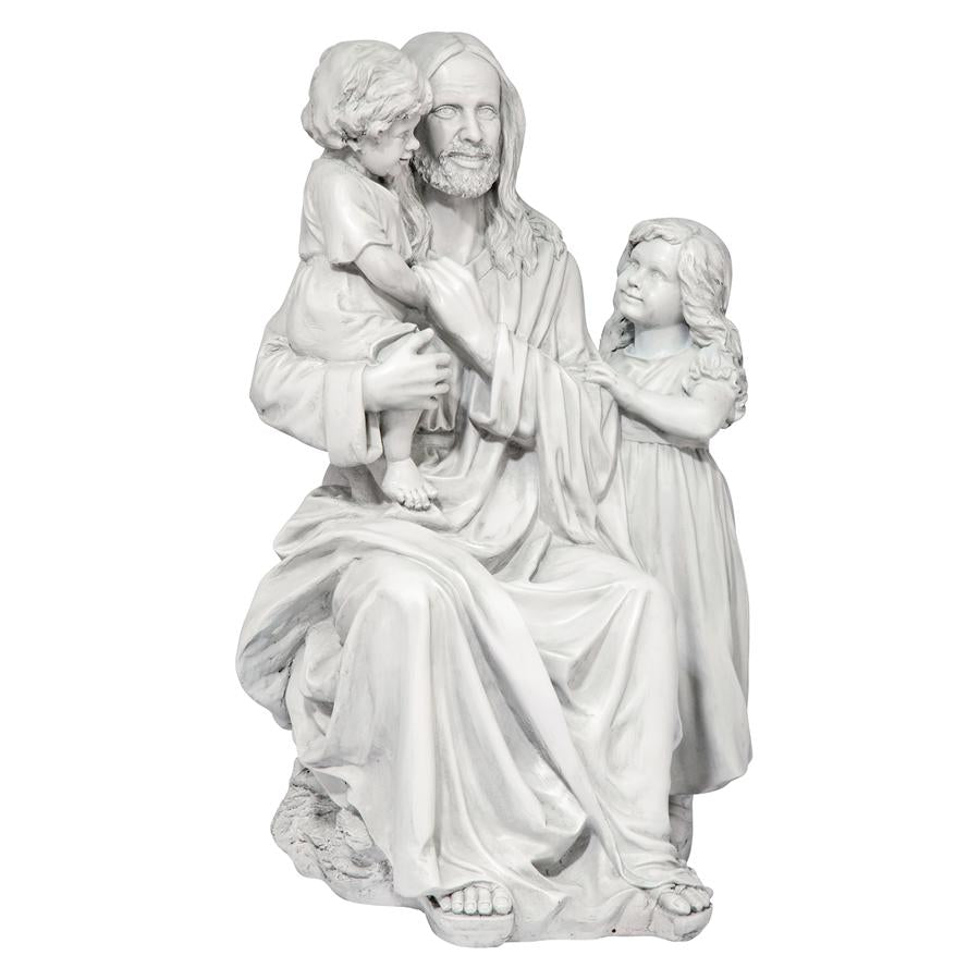 Jesus Loves the Little Children Garden Sculpture