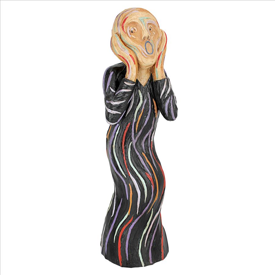 The Silent Scream Statue: Medium