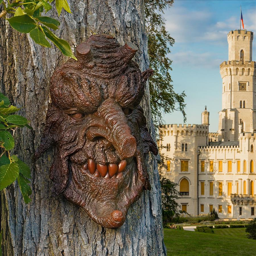 Poison Oak Greenman Tree Sculpture: Each