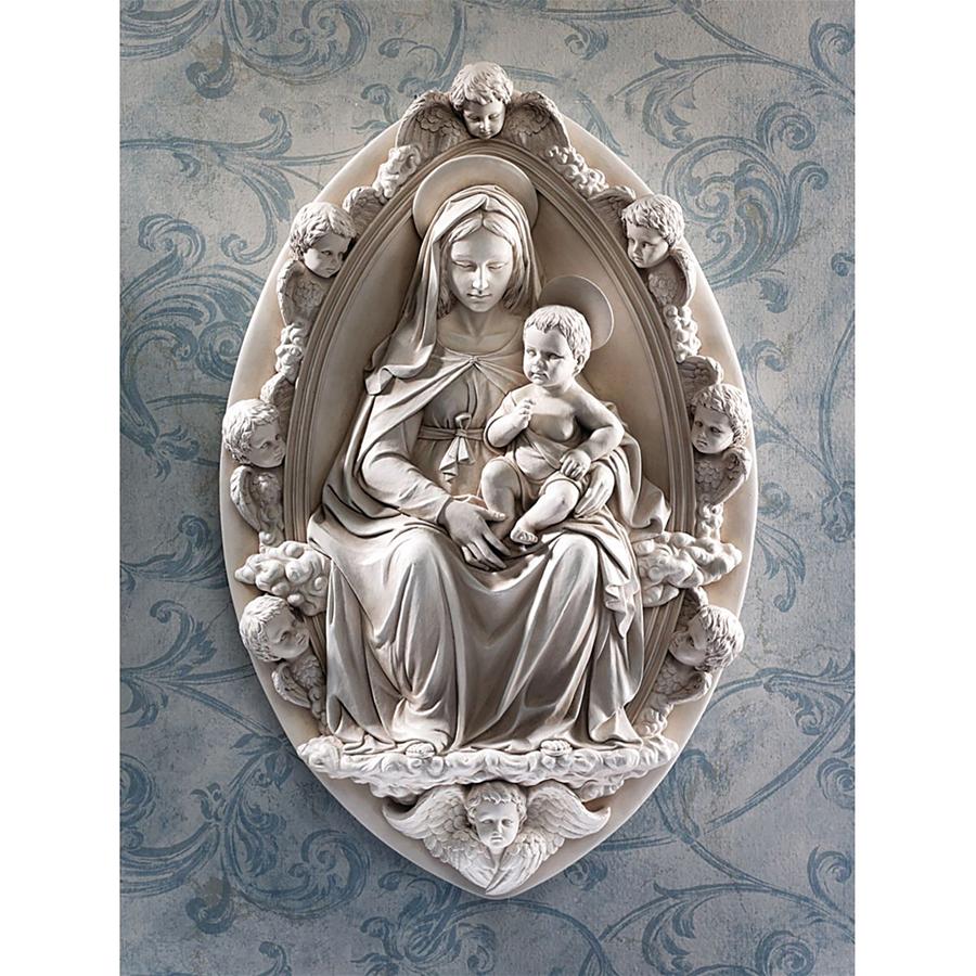 Madonna and Child Wall Sculpture