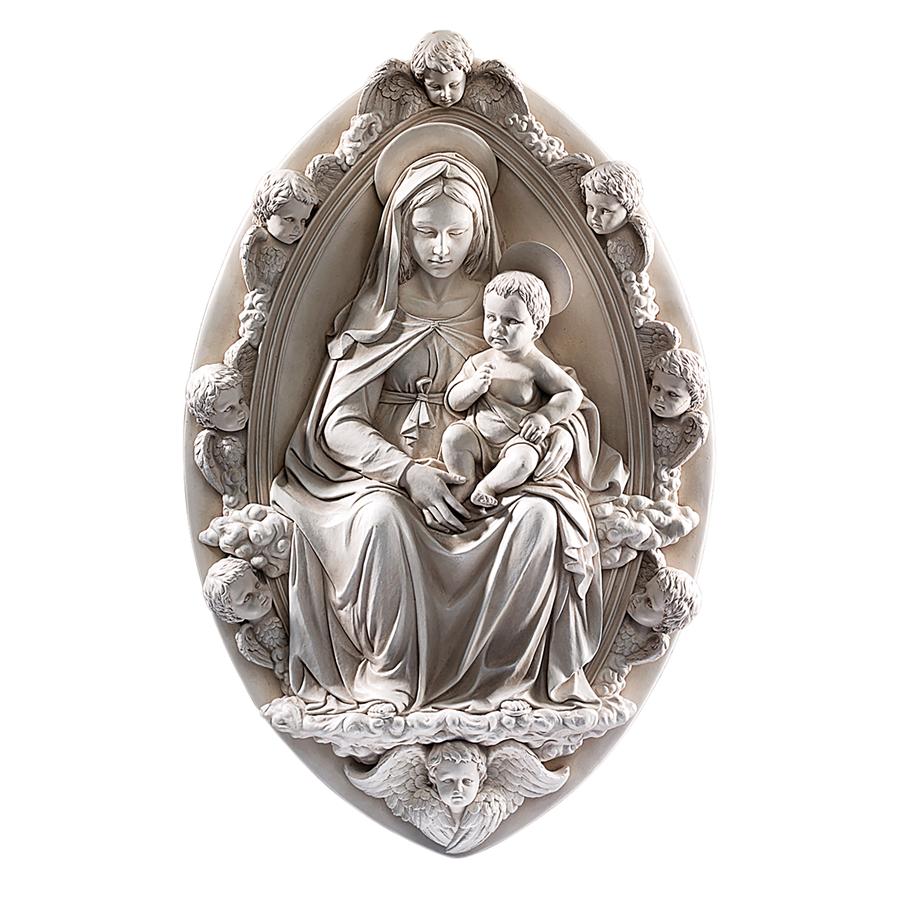 Madonna and Child Wall Sculpture