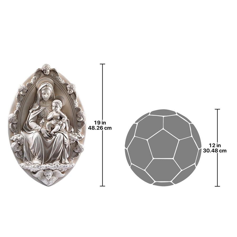 Madonna and Child Wall Sculpture