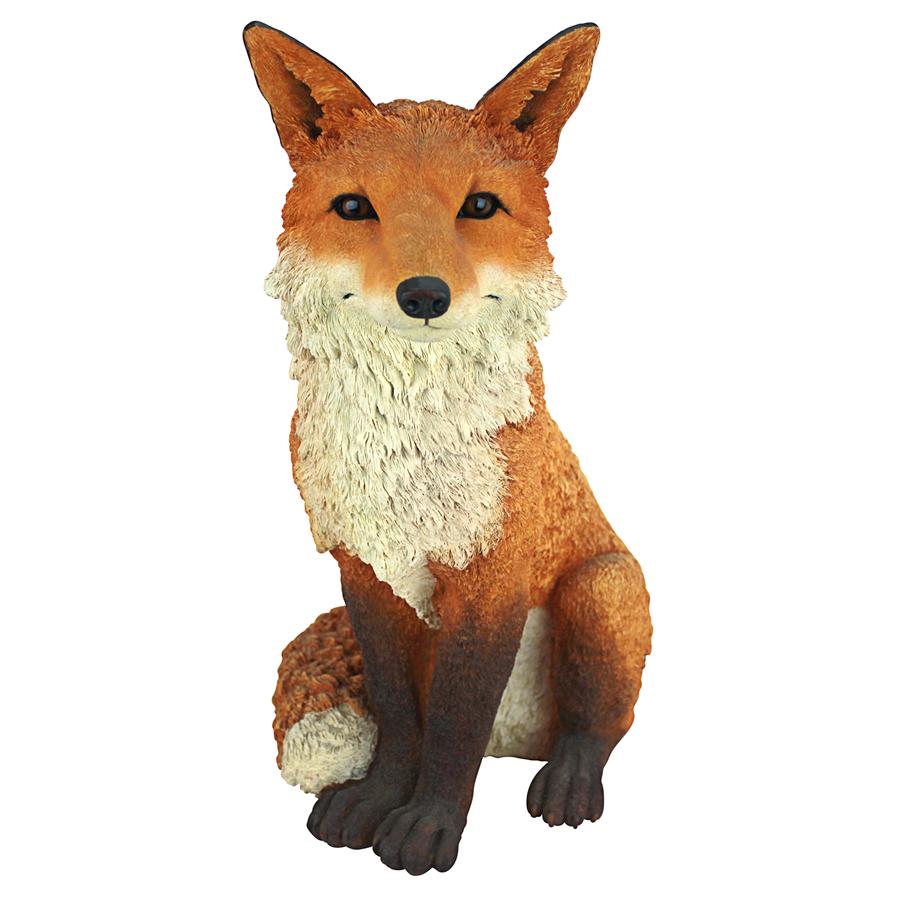 Simon the Fox Garden Statue