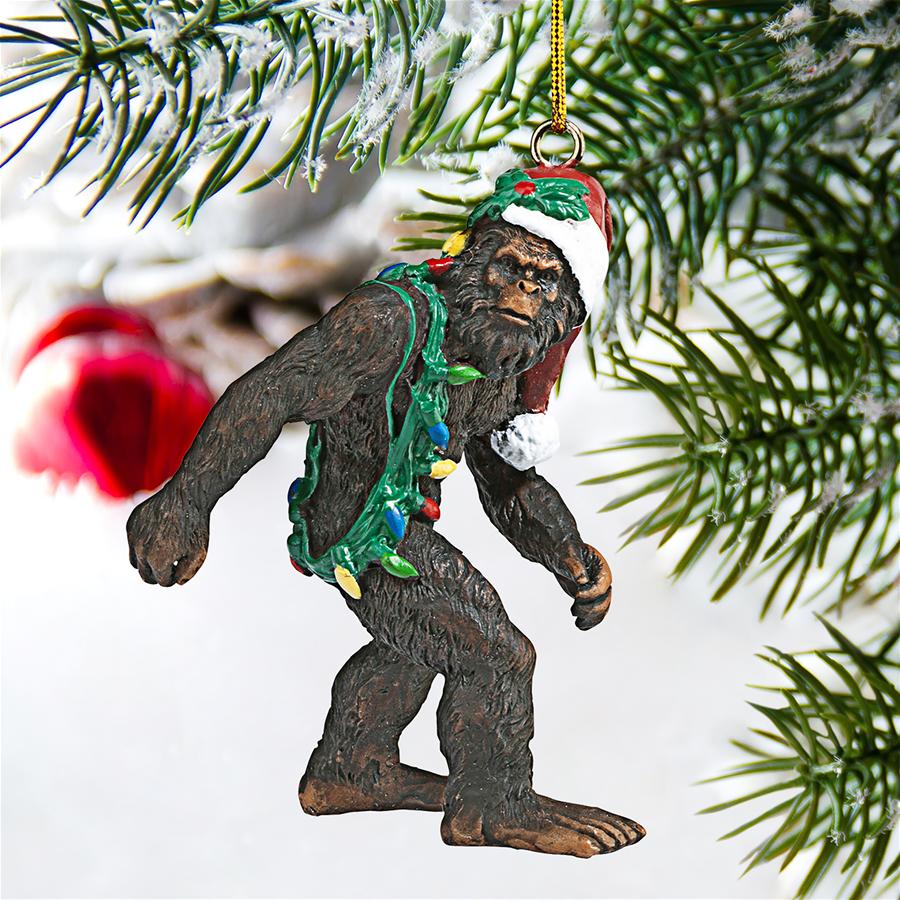 Bigfoot, the Yeti Holiday Ornament